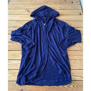 NEW Koolaburra By UGG Brushed Comfy Knit Cardigan Wrap Size Medium Women’s Navy